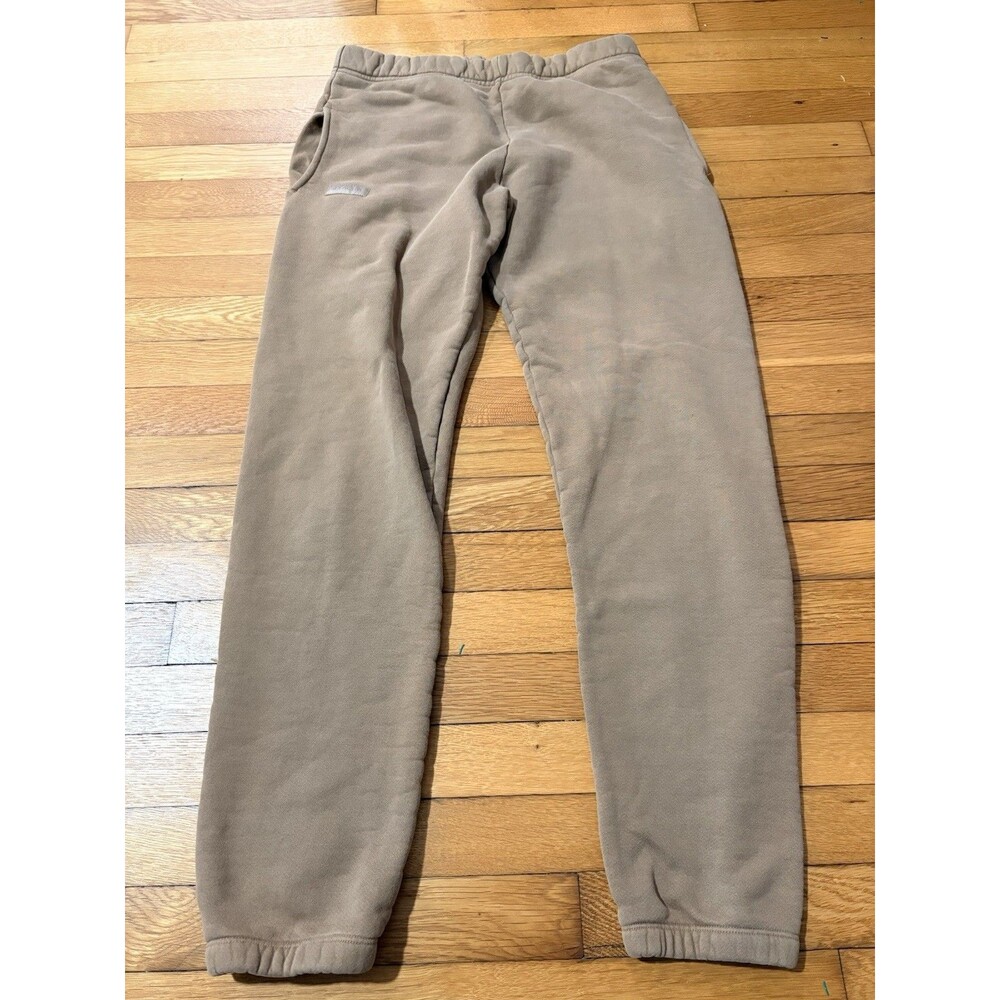 Set Active Size S Sweatpants Joggers Tan Brown